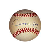 Cassius Clay Autographed Major League Baseball