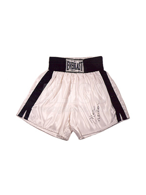 Ken Norton Autographed Boxing Trunks