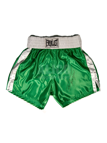 Joe Frazier Autographed Boxing Trunks