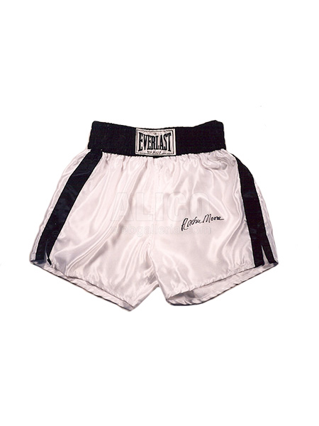 Archie Moore Autographed Boxing Trunks