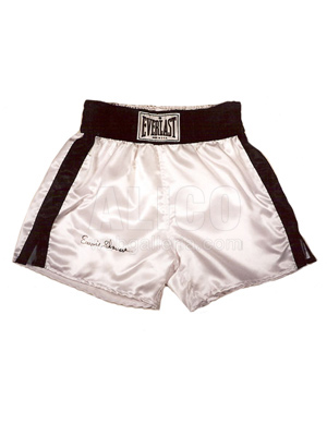 Earnie Shavers Autographed Boxing Trunks
