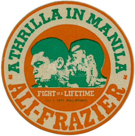 Muhammad Ali / Joe Frazier III Decal