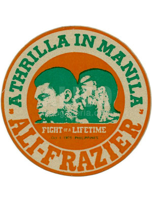 Muhammad Ali / Joe Frazier III Decal