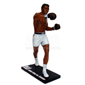 Muhammad Ali 18" Figure with motion-activated sound.