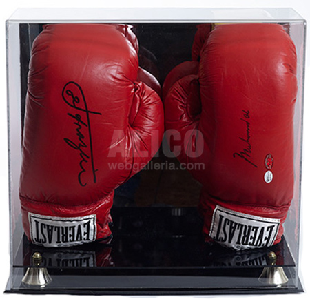 Muhammad Ali / Joe Frazier Autographed Gloves