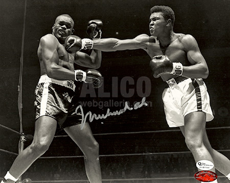Cassius Clay / Doug Jones Autographed 8 x 10