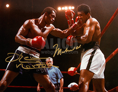 Muhammad Ali / Ken Norton II Autographed 11 x 14