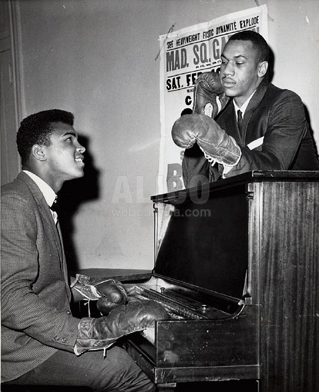 Cassius Clay / Sonny Banks Wire Photo