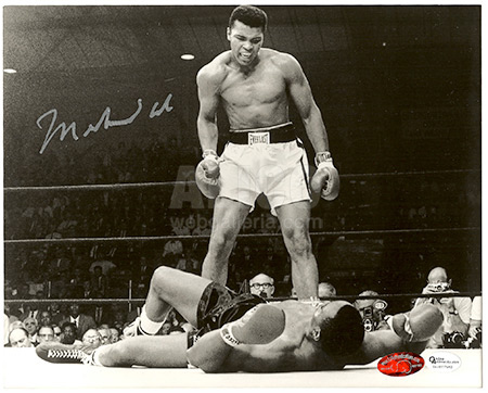 Muhammad Ali / Sonny Liston II Autographed 8 x 10