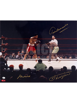 Muhammad Ali / Joe Frazier 16 x 20" classic color photo