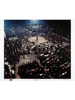 Muhammad Ali / Sonny Liston II Limited Edition Photo Autographed by Ali and Liefer 20 x 24"