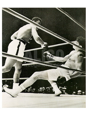 Cassius Clay / Alejandro Lavorante Wire Photo