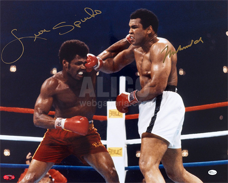 Muhammad Ali / Leon Spinks Autographed Photo