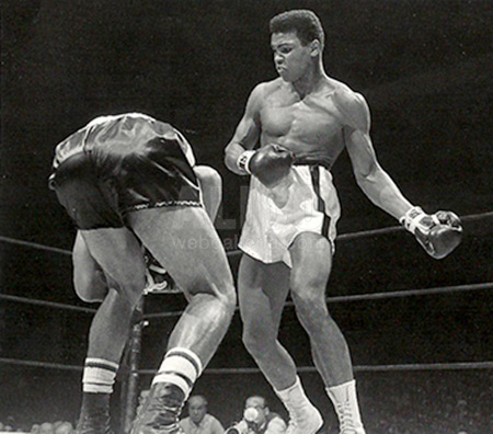 Cassius Clay / Sonny Banks Wire Photo