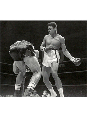 Cassius Clay / Sonny Banks Wire Photo