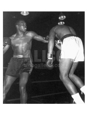 Cassius Clay / Herb Siler Black/White Press Photo