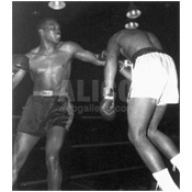 Cassius Clay / Herb Siler Black/White Press Photo