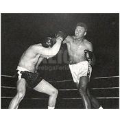 Cassius Clay / Lamar Clark Black/White Press Photo