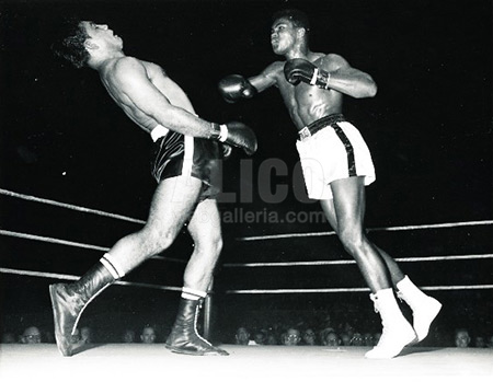 Cassius Clay / Alex Miteff Black/White Press Photo