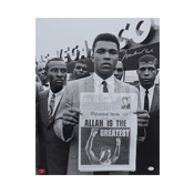Muhammad Ali November 22, 1965 Autographed 16 x 20"  Photo