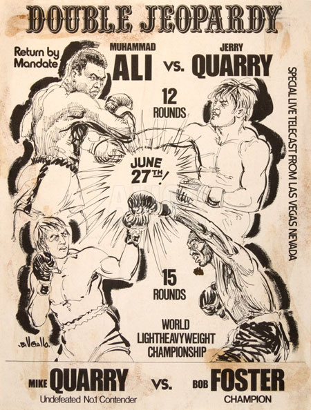 Muhammad Ali / Jerry Quarry II Press Kit