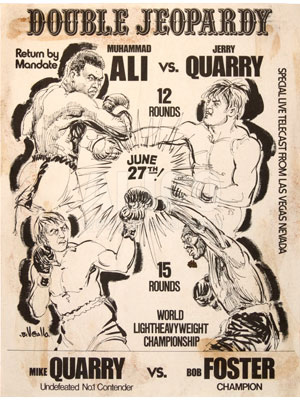 Muhammad Ali / Jerry Quarry II Press Kit