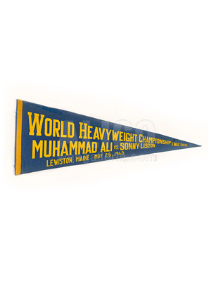 Muhammad Ali / Sonny Liston II Pennant