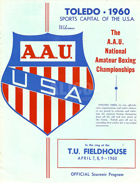 1960 A.A.U. Boxing Program