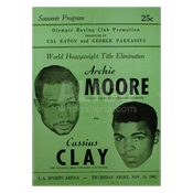 Cassius Clay / Archie Moore Program