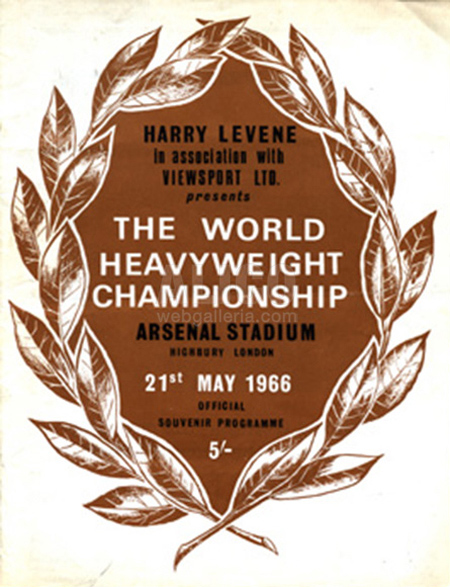 Muhammad Ali / Henry Cooper II Program