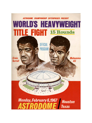 Muhammad Ali / Ernie Terrell Program