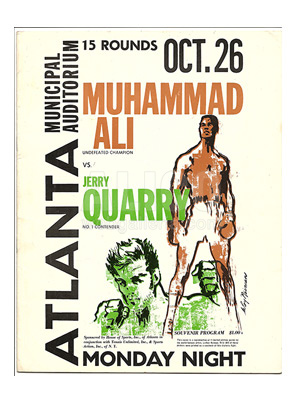 Muhammad Ali / Jerry Quarry Program