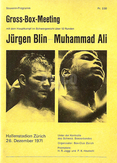 Muhammad Ali / Jurgen Blin Program