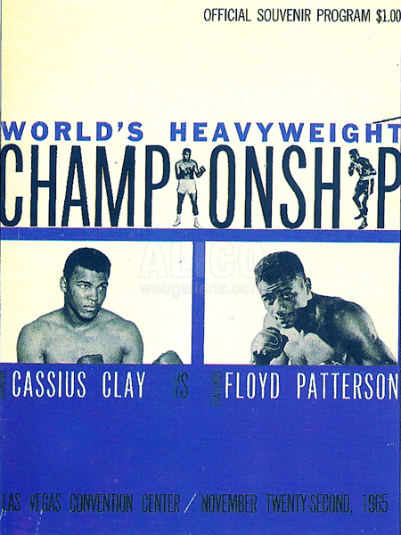 Muhammad Ali / Floyd Patterson I On-Site Program