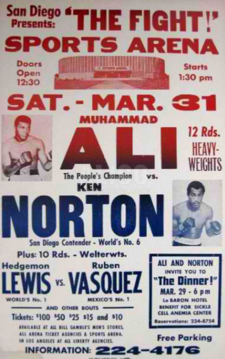 Muhammad Ali / Ken Norton I Poster