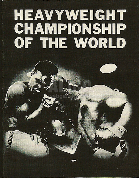 Muhammad Ali / Sonny Liston II Program