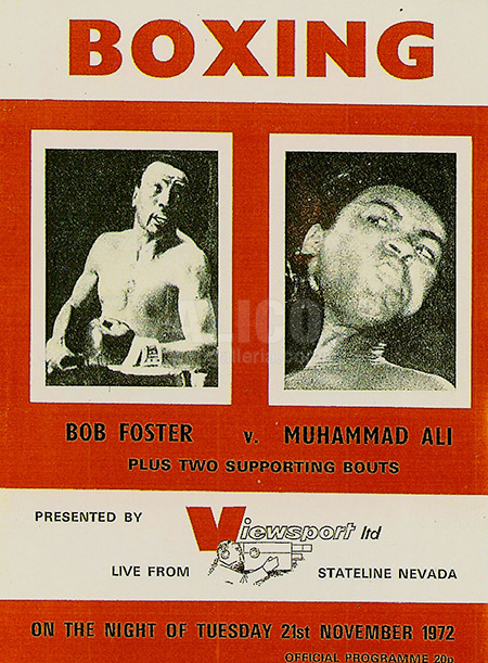 Muhammad Ali / Bob Foster Program