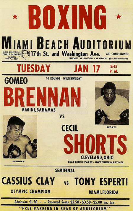 Cassius Clay / Tony Esperti Poster
