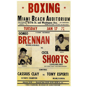 Cassius Clay / Tony Esperti Poster