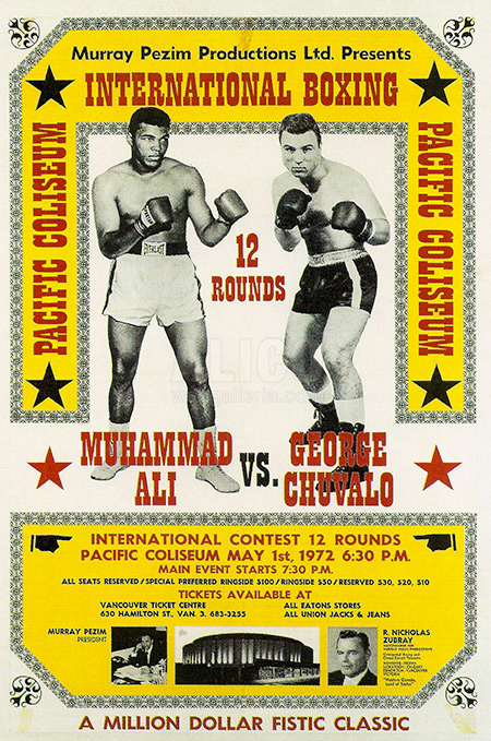 Muhammad Ali / George Chuvalo II Poster