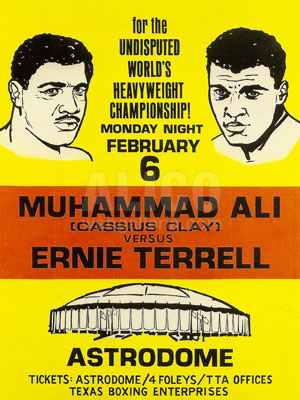 Muhammad Ali / Ernie Terrell Poster