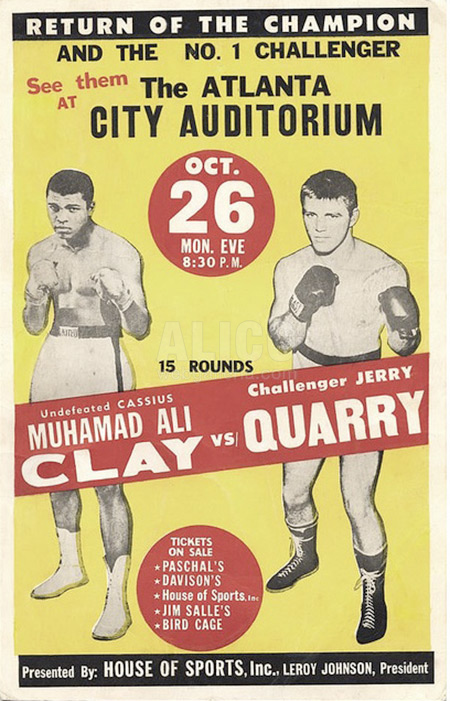 Muhammad Ali / Jerry Quarry I Poster