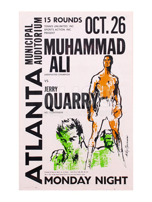 Muhammad Ali / Jerry Quarry I Poster