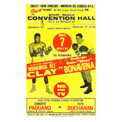 Muhammad Ali / Oscar Bonavena Poster