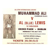 Muhammad Ali / Al "Blue" Lewis Poster
