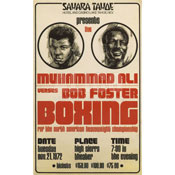 Muhammad Ali / Bob Foster Poster