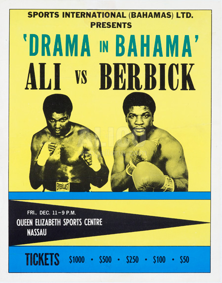 Muhammad Ali / Trevor Berbick Poster