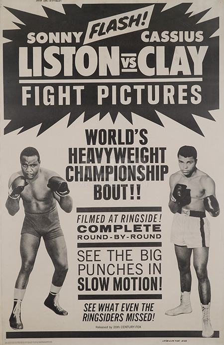 Cassius Clay / Sonny Liston I Closed Circuit Poster