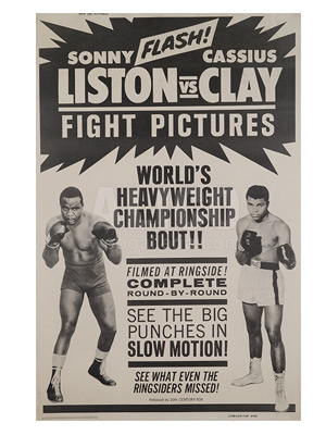 Cassius Clay / Sonny Liston I Closed Circuit Poster