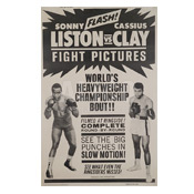 Cassius Clay / Sonny Liston I Closed Circuit Poster